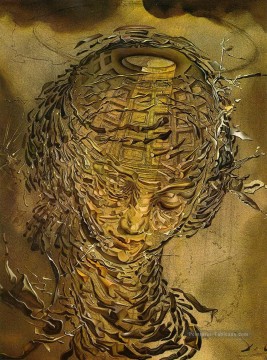 Cabeza rafaelesca explotando Salvador Dali Pinturas al óleo